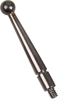 Contact Points for Dial Test Indicator, Thread M1.6, Tungsten Carbide Ball Tip 3mm Diameter, 20.9 mm Long 103014
