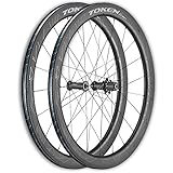 Token KONAX PRO Zenith Carbon Road Wheelset | 52mm Rim Depth | Tubeless Ready | Shimano/SRAM Compati
