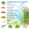 12-in-1 Nootropic Brain Supplement Anhydrous: Ginkgo Biloba for Brain Support, Memory and Focus - B12, Alpha GPC, L Theanine and Choline Supplements with Bioperine non Caffeinated 1321mg (120ct)