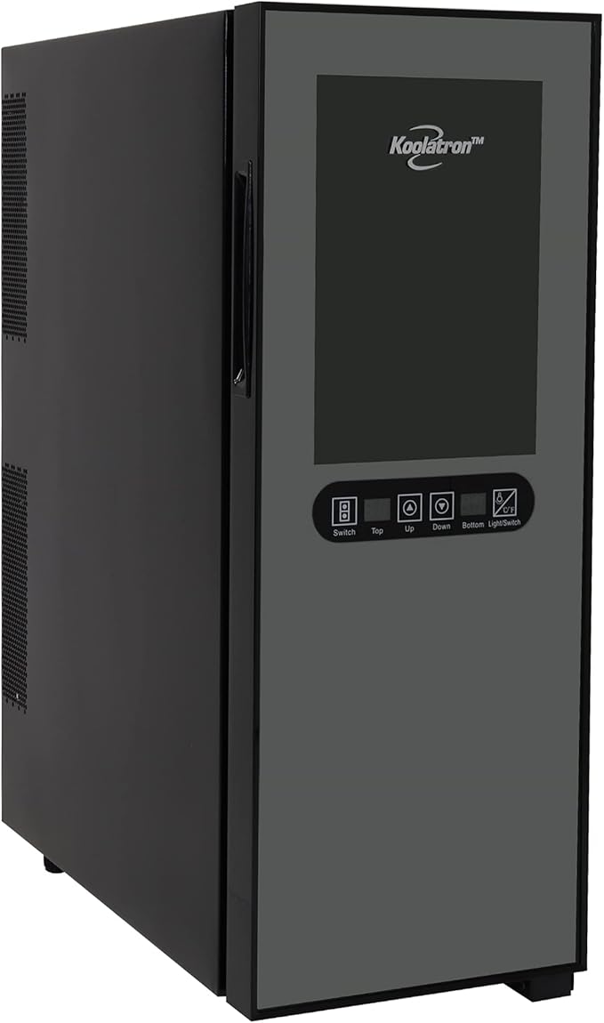 Koolatron Urban Series 12 Bottle Dual Zone Wine Cooler