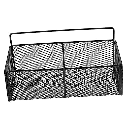 MAGICLULU 1 Juego estante de pared unidad el húmedo Gancho porta champú de pared fregadero lavabo bathroom cabinet estante de ducha estante de almacenamiento sin perforaciones planchar Black