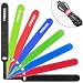 Reusable Fastening Cable Straps and Cable Ties, FONKEN Hook and Loop Tape 40Pcs Wire Straps Management Cord Organizer Straps 5 inch Strap Fastener to Keep Cords Organized (Multicolor)