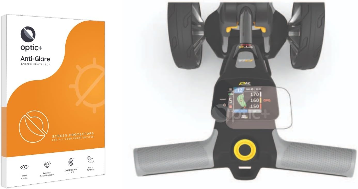 Anti-Glare Screen Protector Compatible with PowaKaddy CT6