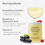 Youth To The People Superberry Hydrate + Glow Dream Mask, Vitamin C Face Moisturizer, Plumps + Brightens Skin, Treats Dullness + Uneven Tone, Vegan - Image 5