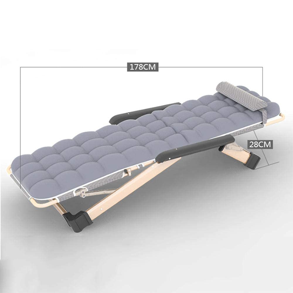 Klappbare Liege, Sonnenliege Zero Gravity Stuhl für Campingreisen im Freien, Liegende Gartenstühle, Klappbare Sonnenliegen mit Kissen, Schwerkraftfreie Terrassenstühle-Lila + Perle Wattepad