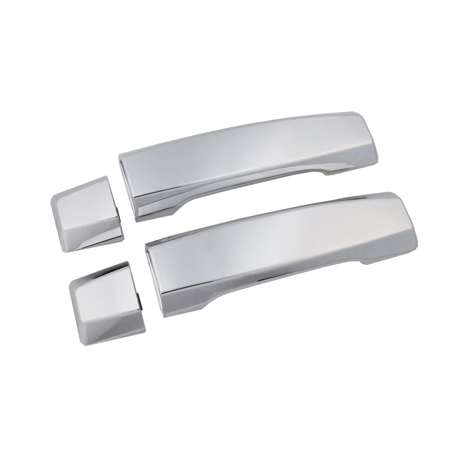 Qjahxkf Rear Pair Replacement Exterior Door Handles Chrome Outside Door Handle 80647Zc00a For Nissan For Titan For Armada For Infiniti Qx56 5.0L 5.6L Outer Handle(Rear Pair)