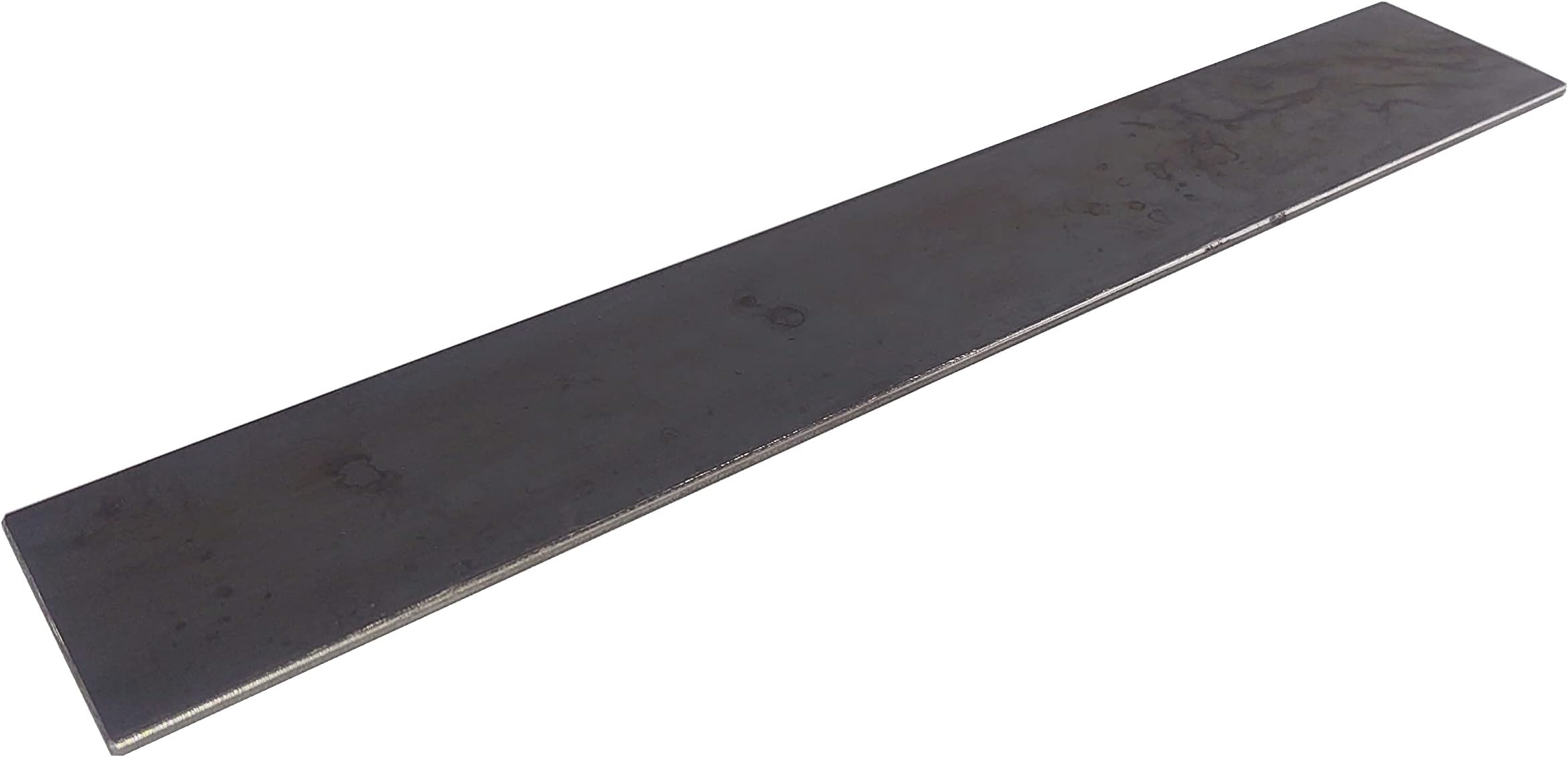 Weldable Hot Rolled Mild Steel Flat Bar (2" x 1/8", 12", 1 Pack)