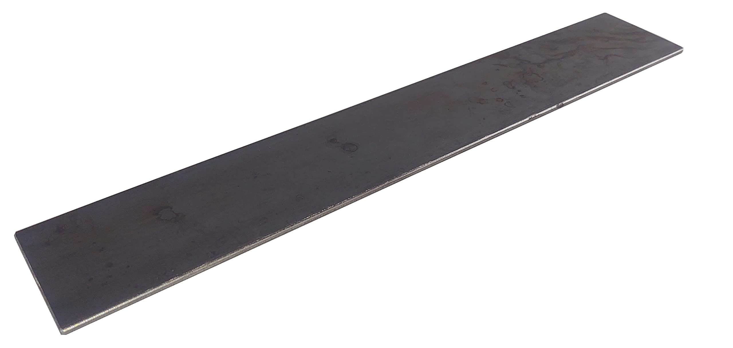 Weldable Hot Rolled Mild Steel Flat Bar (2" x 1/8", 12", 1 Pack)
