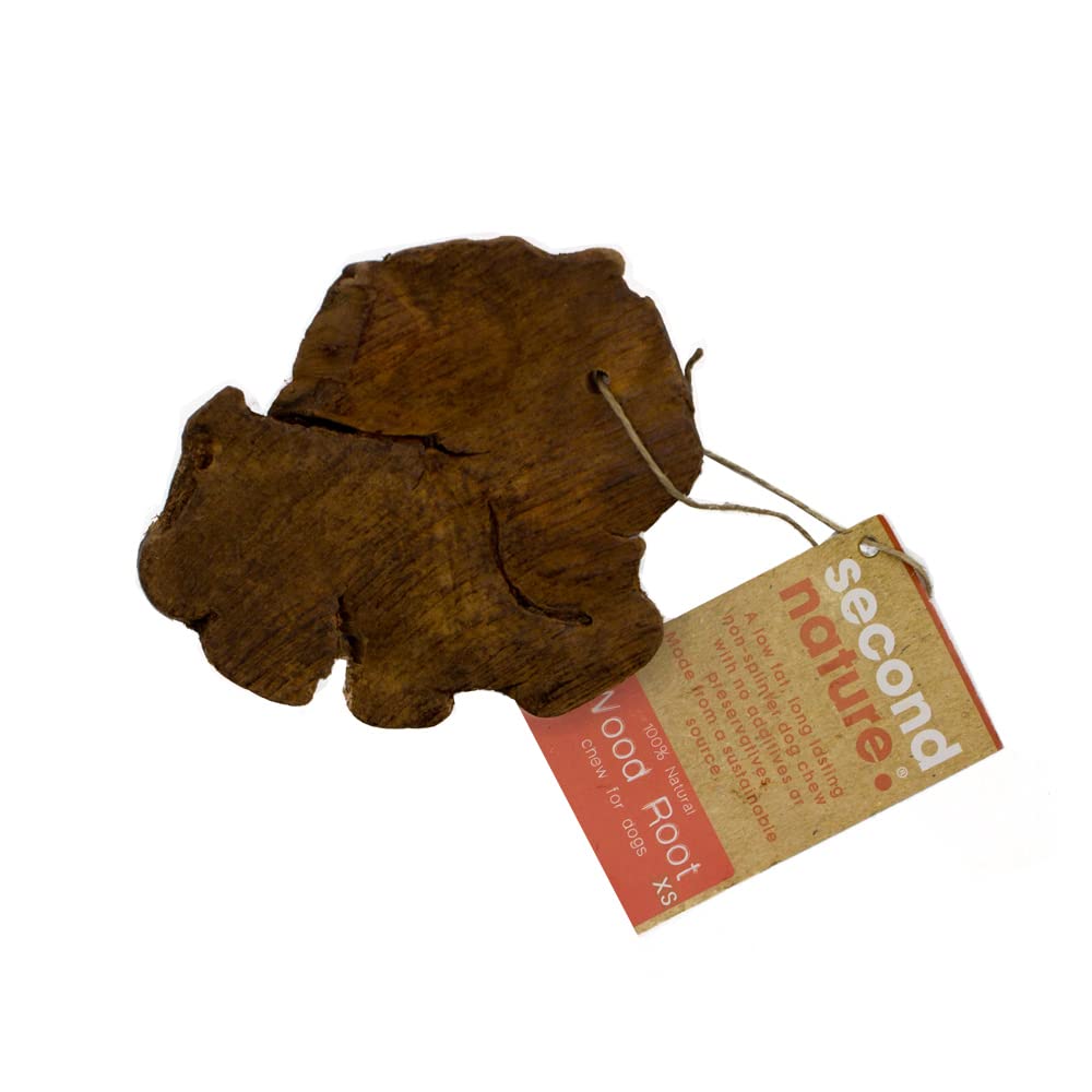 Second Nature All Natural Tree Root Dog Chew Enriched with Olive Oil, Durable, Safe