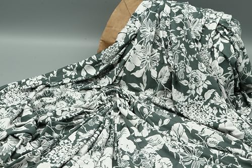 Tissu élégant au mètre 300 x 140 cm : parfait pour la décoration, les vêtements, le linge de maison, le bricolage, le patchwork, les travaux manuels, les...