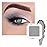 evpct Matte Grey Eyeshadow Singles, Smoky Gray Grey Dusty blue Cream Single Matte Eye Shadow Palette Makeup for Older Women, High Pigment Waterproof Monochrome Mini Eyeshadow Palette, sombra de ojos