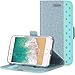 iPhone 8 / iPhone 7 Wallet Case, ProCase Folio Folding Wallet Case Flip Cover Protective Case for 4.7-inch iPhone 8 / iPhone 7, with Card Slots and Kickstand -Teal