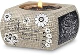 Pavilion Gift Company Modeles 88016 2.5-Inch Square Tea Light Holder Aunt Sentiment