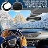 ZHUJIECAO 2pcs Car defroster, Electromagnetic Car Deicer, Antifreeze Snow Removal Device, Window Glass Efficient Window Deicer, Electromagnetic Car Snow Removal Device, Suitable for car snow removal #3