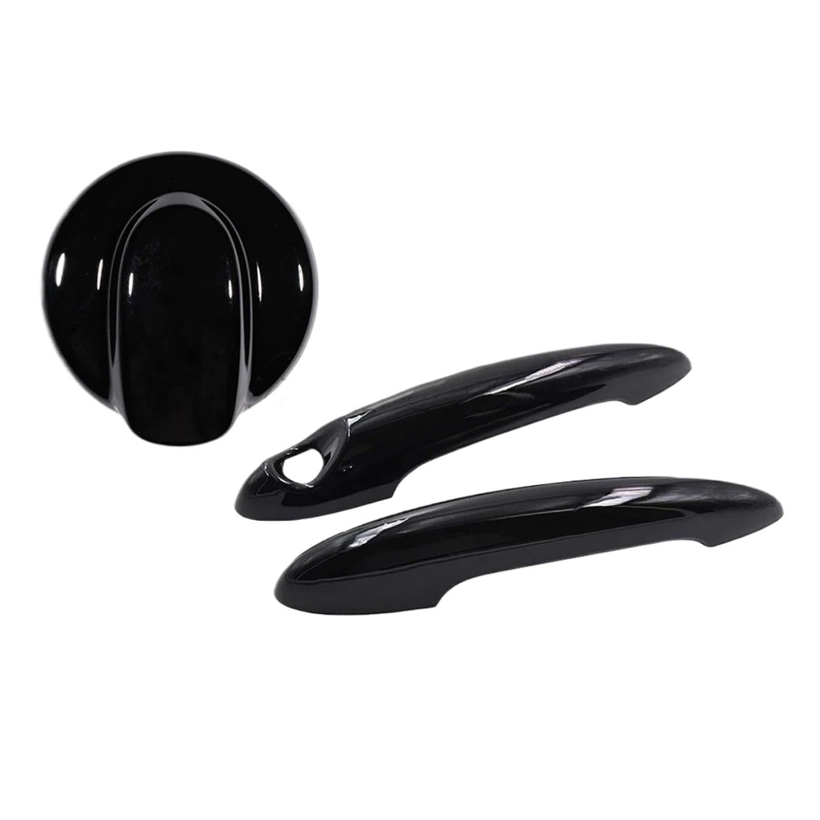 Türgriff Abdeckung Carbon Look Für MINI - Schwarz Glänzend, Kratzschutz