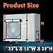 Air Conditioner Cover, Outdoor Mini Split Cover for AirConditioner Outside Unit, Can be Used in Air ConditionerOperation,AC Protector for All Seasons, 33