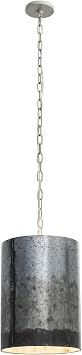 Cannery Pendant - 2-Light - 12D x 12W x 16H - Ombre Galvanized