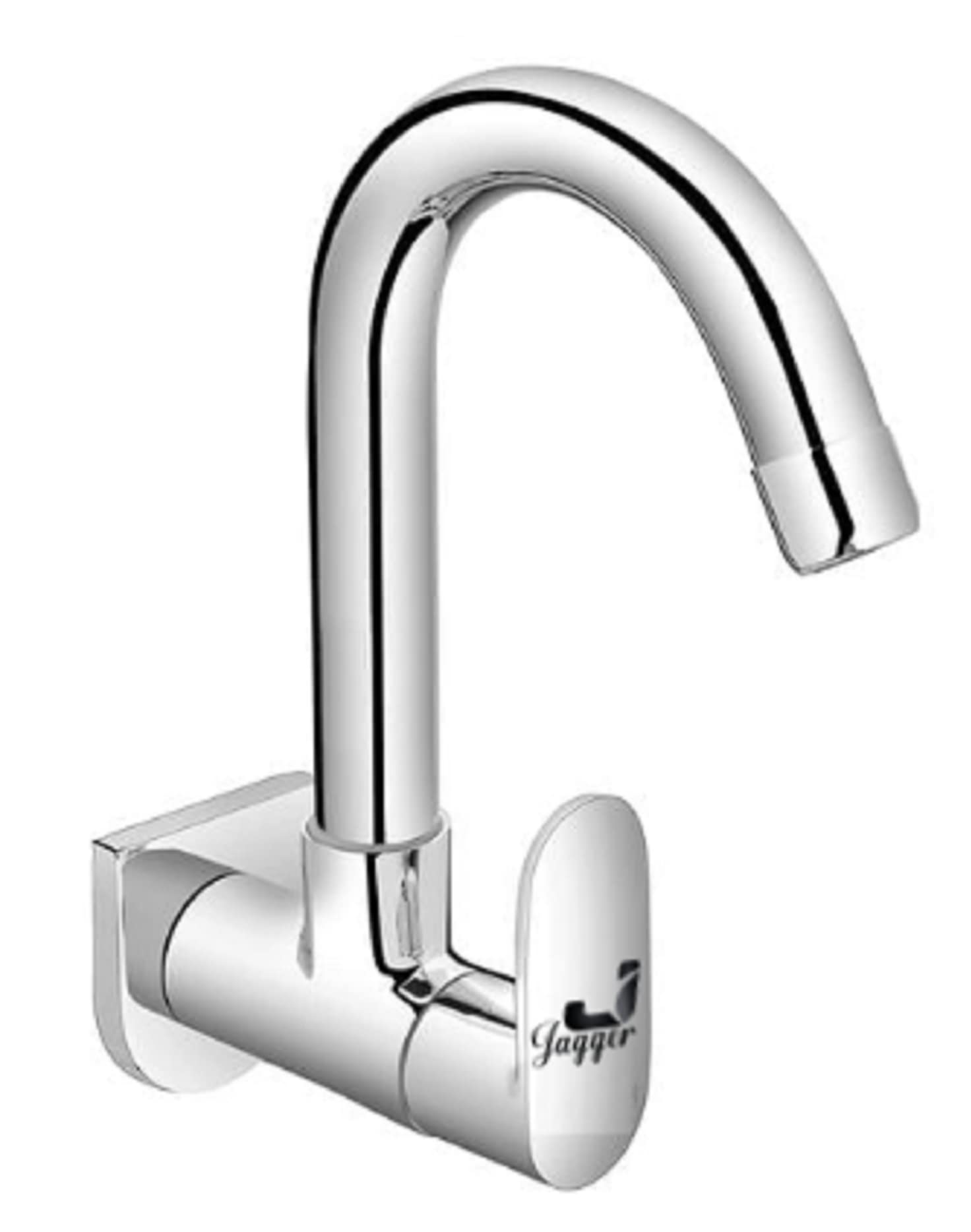 JAGGER JAG179 Wall Mounted Brass Sink Cocke Tap for Kitchen Sink with 360 Degree Rotating & Foam Flow, Including Wall Flange and Teflon Tape (Turbo) (B0D58MQPJX) Amazon Price History, Amazon Price Tracker