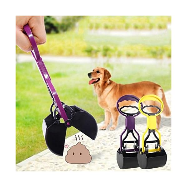 Poop Grabber Scoop Animal Pet Dog Waste Easy Clean Picker Pooper Scooper