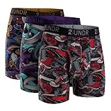 Photo Gallery 2undr boxer swing shift confezione da 3, mega/way2/sneakers, small Photo Gallery 2undr boxer swing shift confezione da 3, mega/way2/sneakers, small