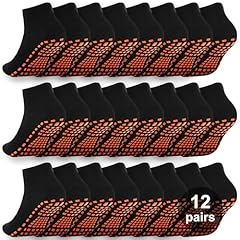 Square Pattern/Black(12 Pairs)