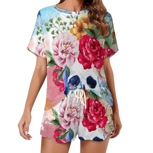 Pyjama femme ensemble anti-chaleur vêtement de nuit été respirant pour dormir au frais
