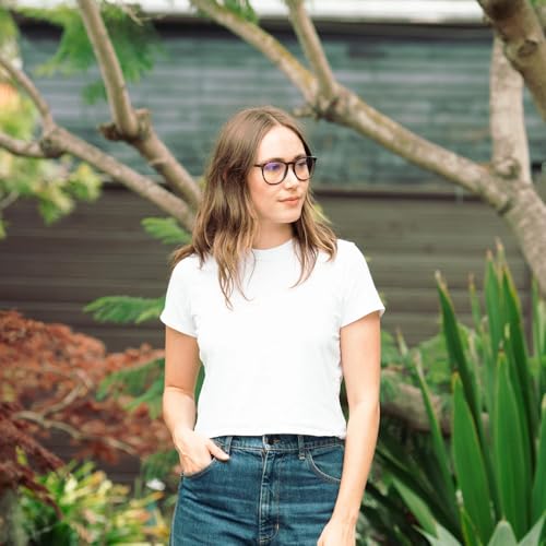 Image of BluBlocker Hyde Park Tech Glasses (Demi-Tortoise): Healthier Eyes and Better Sleep. Blue Light Glasses for Computer, TV, Gaming | Blue Light Glasses | Sunglasses | Blue Blockers | Blue Light Blockers