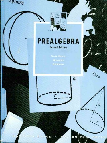 Prealgebra 0030171520 Book Cover