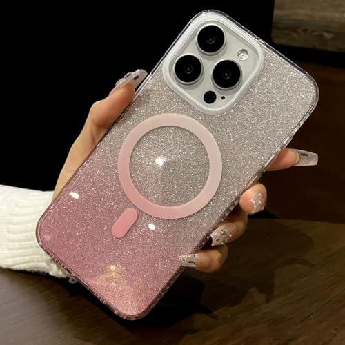 Coque magnétique scintillante iPhone 14 Pro idéale pour briller en soirée