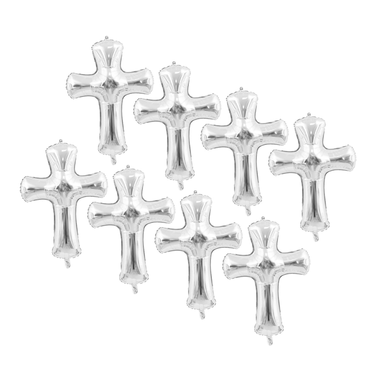 32 Pezzi Palloncini Battesimo Enorme Palloncino Croce Battesimo Del Bambino Palloncino Foil Palloncini Croce Per La Comunione Compleanno Battesimi PRETYZOOM