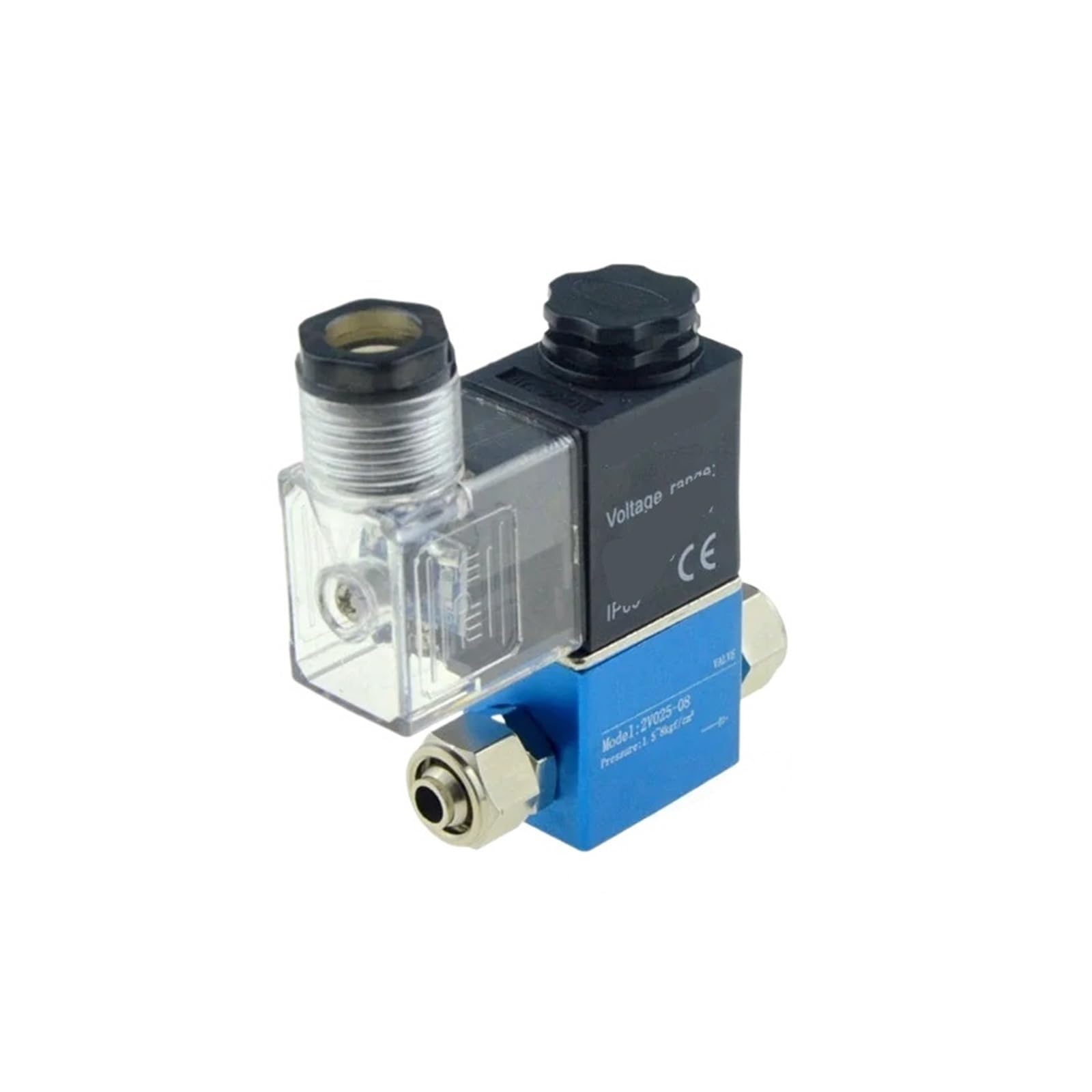 Vanne de commande magnétique stable 2V025-08 étanche de 10mm