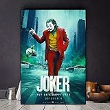 2019 Joker film acteur Joaquin toile peinture à l'huile affiche impression mur art photo décoration salon