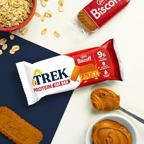 JB's TREK Barres d'Avoine Protéinées Biscoff | Vegan | 16x50g (800g) – vue 4