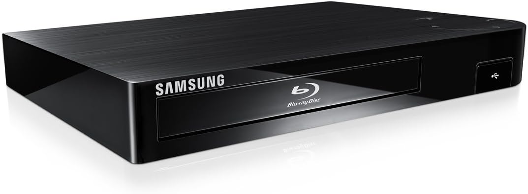 Samsung BD-H5100 1080p Blu-ray Disc DVD, HD Upconversion DVD, CD, Wired Ehternet Connection Player Plus Hdmi Cable (Renewed)