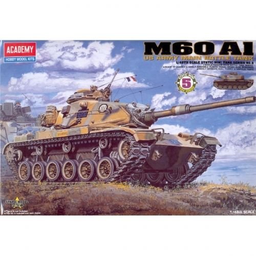Modèle char M60 A1 Academy 1/48 : réplique historique de précision en plastique injecté