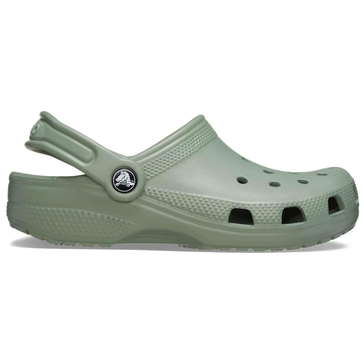 Crocs Kids Unisex Classic Clogs (Little Kid/Big Kid), Moss, 12 Medium
