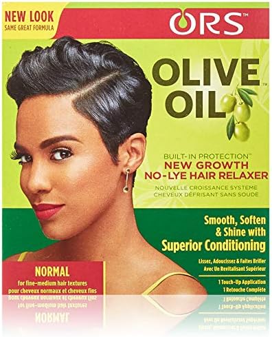 Ors Organic Root Stimulator Olive Oil New Growth Relaxer Normal, 1 Ea, 1count