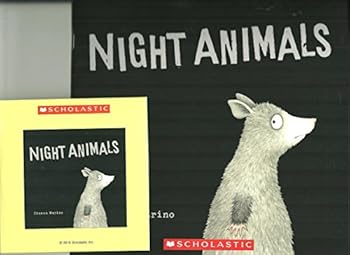 Audio CD Night Animals Paperback and Audio CD Book