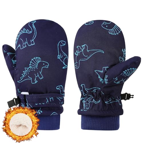 Toddler Mittens Kids Waterproof Mitten Kid Winter Gloves For Boy Girl Ski Glove Warm