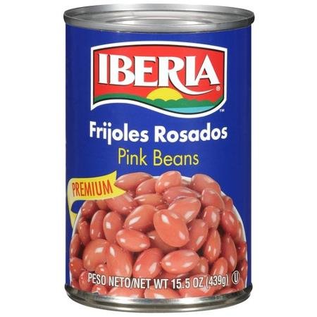 Iberia World Foods Beans, Pink, W/S, 15.50-Ounce (Pack of 24)