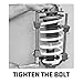 Powerbuilt Strut Spring Compressor Kit, Remove and Install Coil Springs, Tighten Compressor, Car Repair, 2 Piece, Storage Case 648627