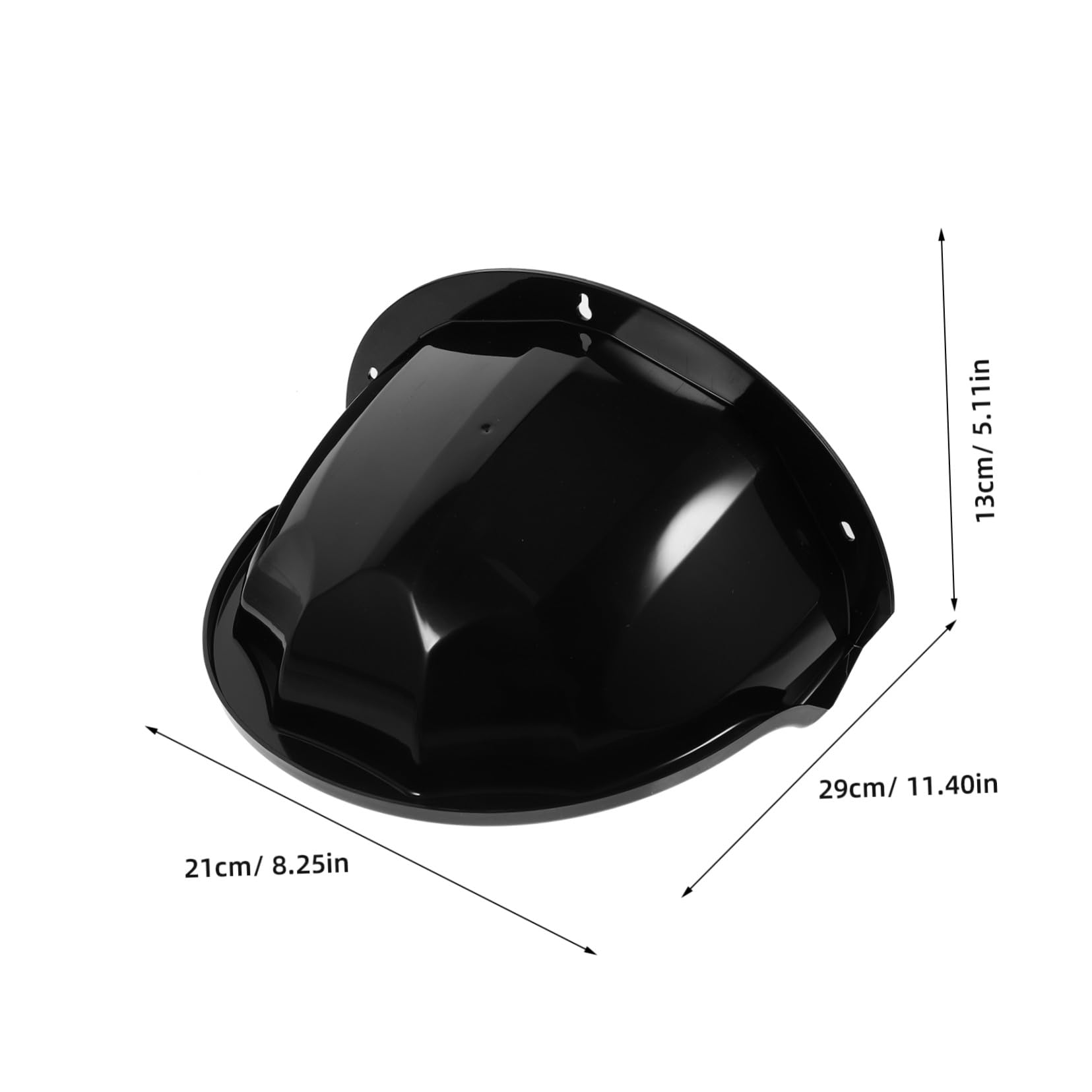 VICASKY Copertura per Fotocamera Resistente alle Intemperie 2 Pezzi in Abs Leggero Nero per Protezione Esterna e Riparo Dalla Pioggia