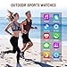 GOKOO Smart Watch for Men Women with Activity Fitness Tracker Waterproof Smartwatch with Heart Rate Blood Pressure Sleep Monitor Pedometer Remote Camera Music Control Calorie Step Full Touch Screen