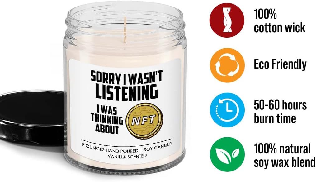 Cryptocurrency Vanilla Candle - Thinking About - Trader Bitcoin Miner Collector Investor Finance Bussinesman Boss Broker