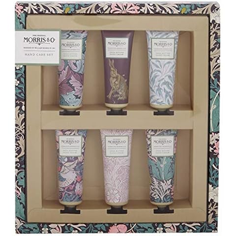 Morris & Co. Honeysuckle & Pink Clay Hand Cream Care Set, 6 x 30 ml Cover
