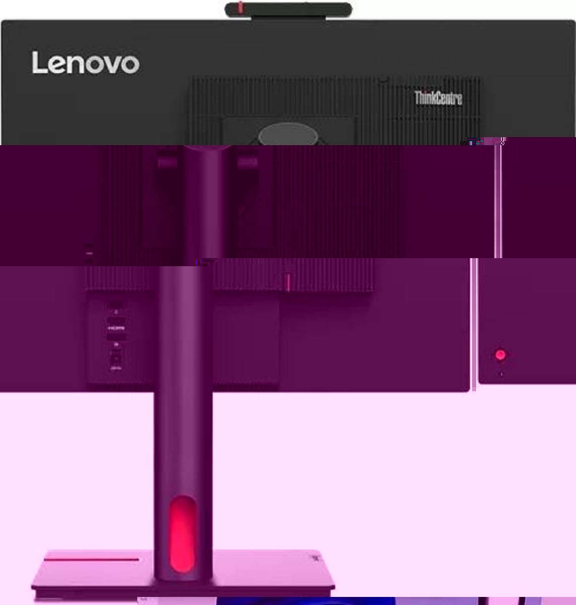LENOVO Lenovo ThinkCentre Tiny in One noir corbeau
