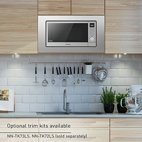 Panasonic Nn-Sd78Ls 1.6 Cu.ft Cyclonic Inverter Countertop Microwave Oven 1250Watt Power With Genius Sensor Cooking, Cft, Stainless Steel #TOP5