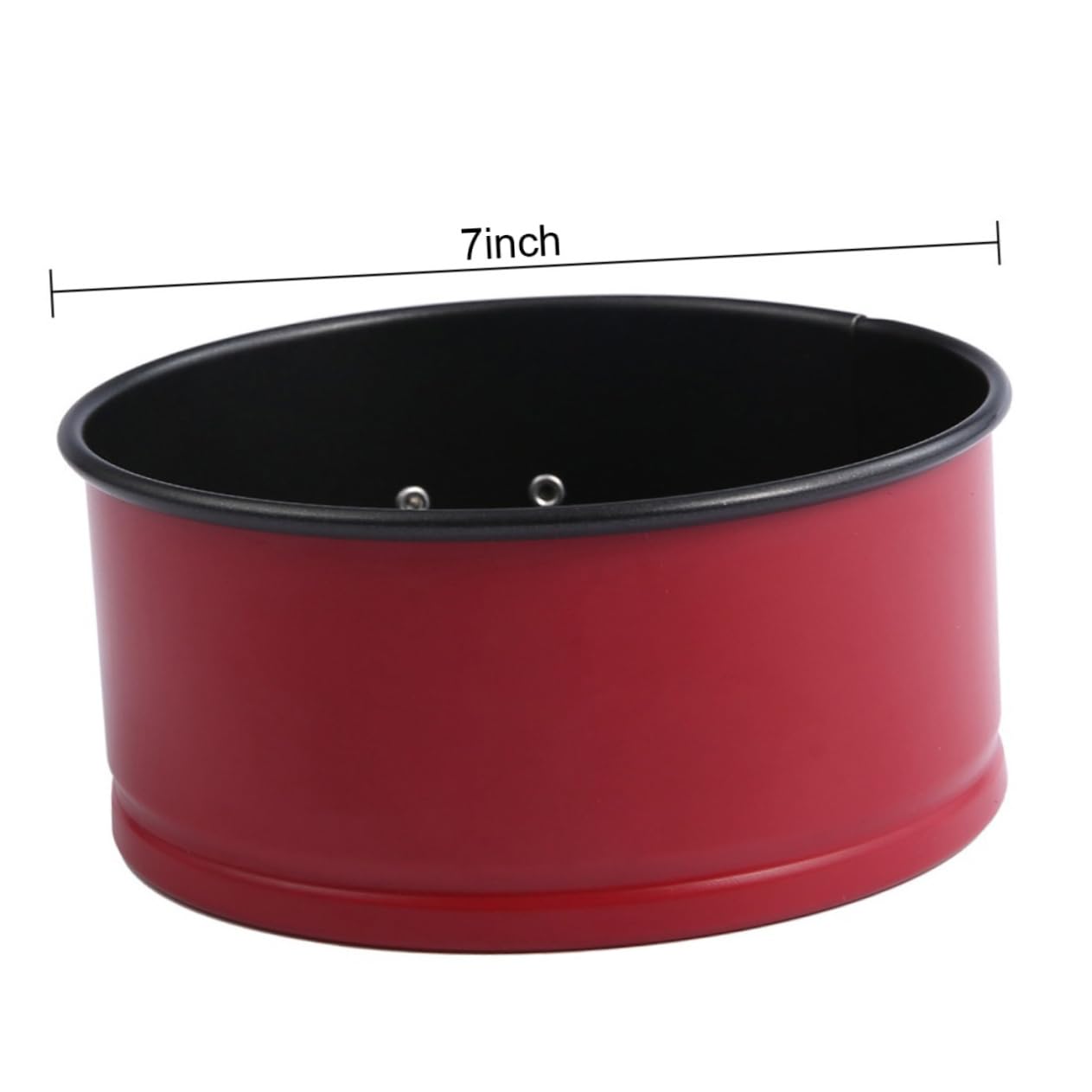 GRIRIW Stainless Steel Non-stick Cake Pan 7 Inches with Removable Bottom Leakproof Easy to Lift for Easy Release Random Color