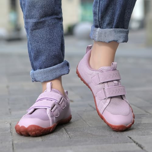 Image of KUBUA Barefoot Shoes for Kids Boys Girls Wide Toe Box Zero Drop Sneakers | Minimalist Lightweight, Breathable, Comfortable, Easy On /Off, Hiking, Tennis, Walk, Daily Wear, Toddler, Little Kid, Big Kid