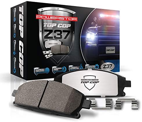 Power Stop Z37-1058 Front Z37 Top Cop Severe-Duty/Fleet Brake Pad